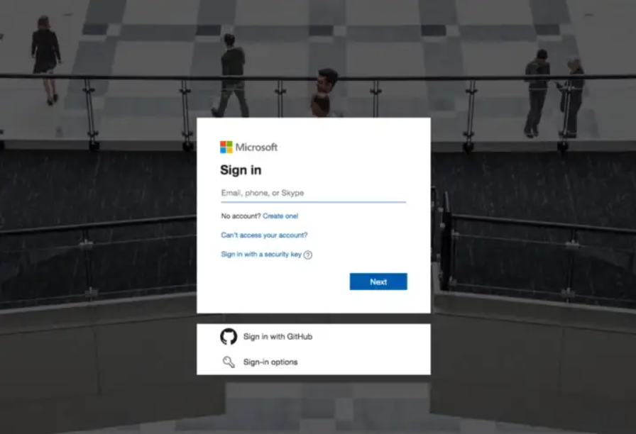 red table system hacked on the screen